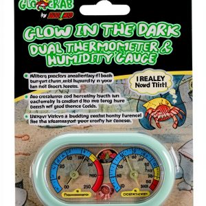 Zoo Med Hermit Crab Thermometer Humidity Monitor Glows-0