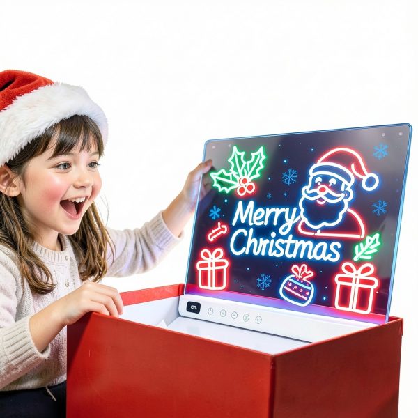 Cosmody LED Drawing Board Rechargeable Kids Creative Light-6