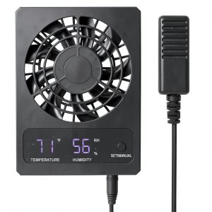 Tookie Terrarium Thermometer Dual LED Display Humidity-0