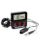 Reptile Thermometer Hygrometer Digital Probes Thermometer-0