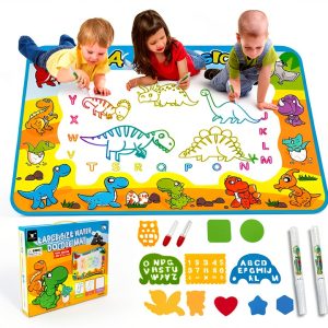 FREE TO FLY Dinosaur Water Drawing Mat Reusable Kids Toy-0