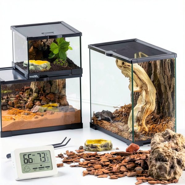 Thlevel Reptile Thermometer Hygrometer Digital Pet Tank-2