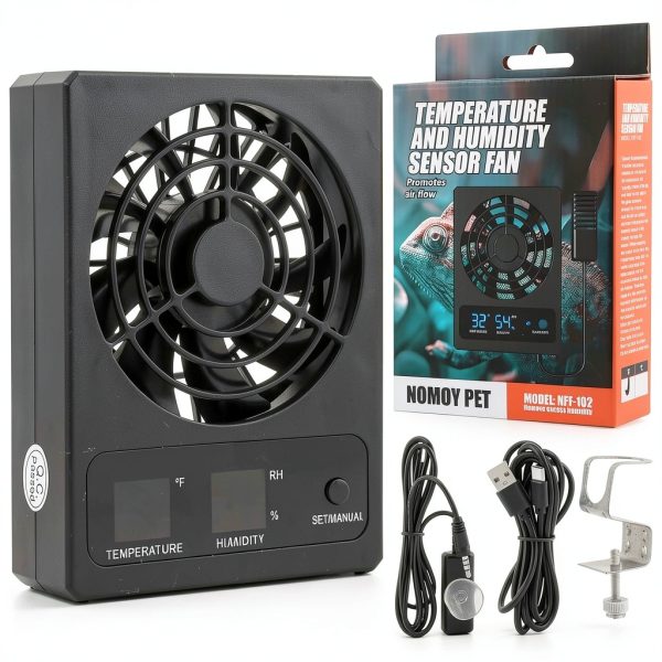 Tookie Terrarium Thermometer Dual LED Display Humidity-8