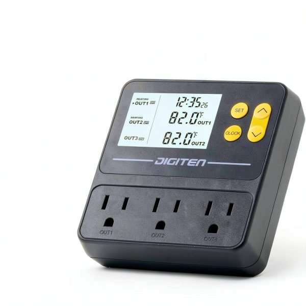 DIGITEN Programmable Temperature Controller TTC-1003 Black-4