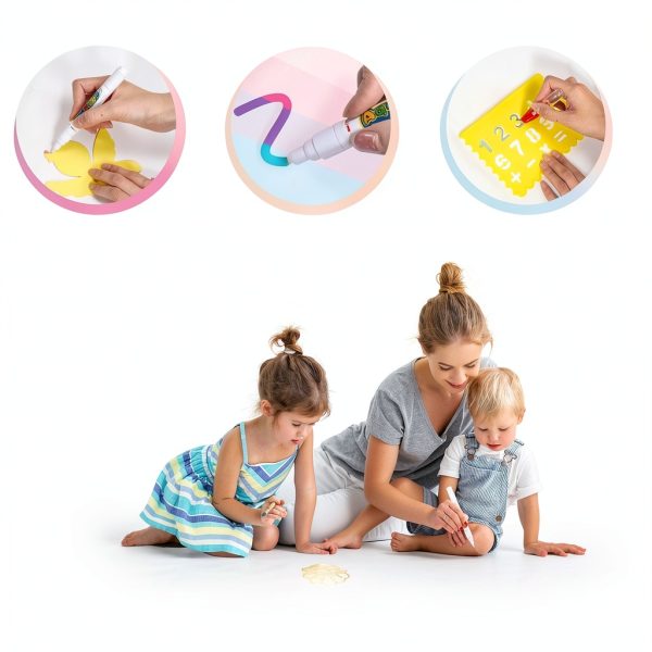 FREE TO FLY Dinosaur Water Drawing Mat Reusable Kids Toy-2
