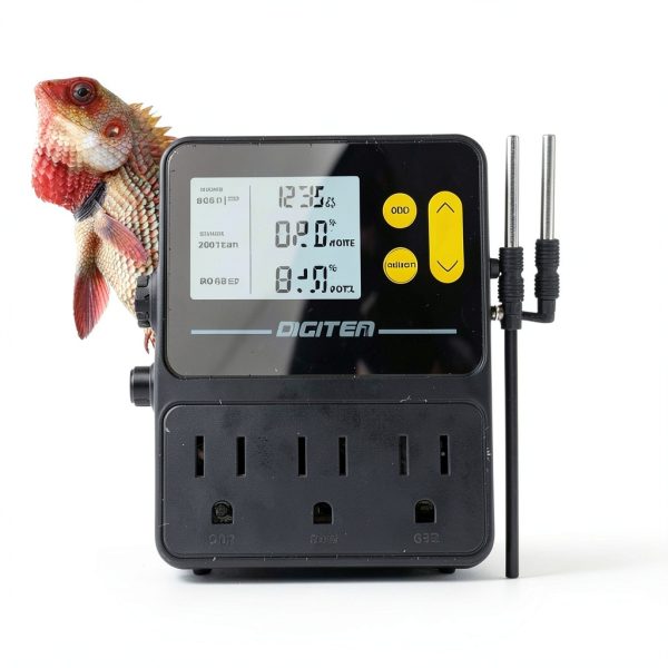 DIGITEN Programmable Temperature Controller TTC-1003 Black-8