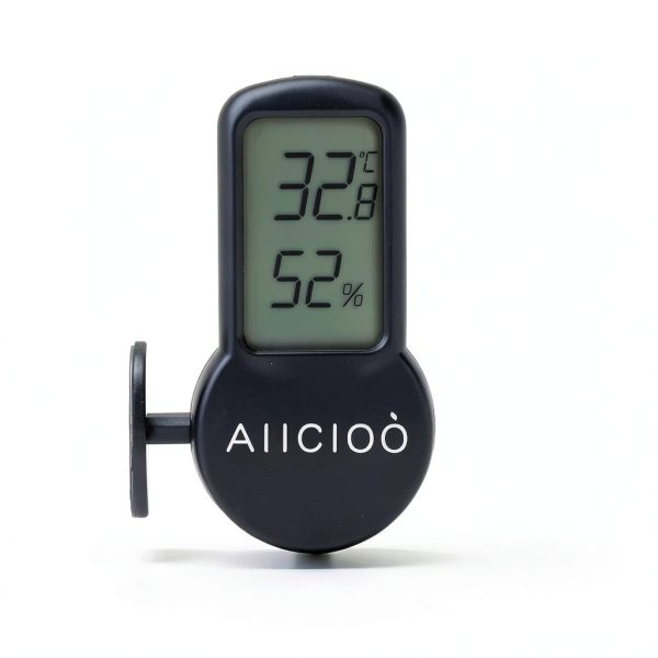 AIICIOO Reptile Thermometer Hygrometer Digital Display-4