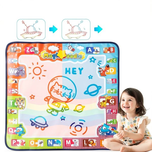 AD-002 Water Doodle Mat Reusable Educational Toy for Kids-1