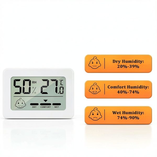 Thlevel Reptile Thermometer Hygrometer Digital Pet Tank-4