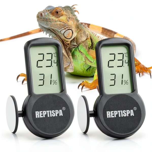 REPTISPA Digital Thermometer Hygrometer Terrarium-0