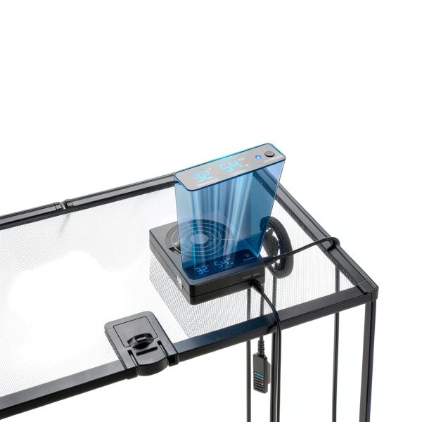 GeeKoit Terrarium Thermo Hygrometer Ventilation Fan Reptile-1