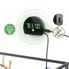 PAIZOO Reptile Thermometer Hygrometer Rechargeable LED-2