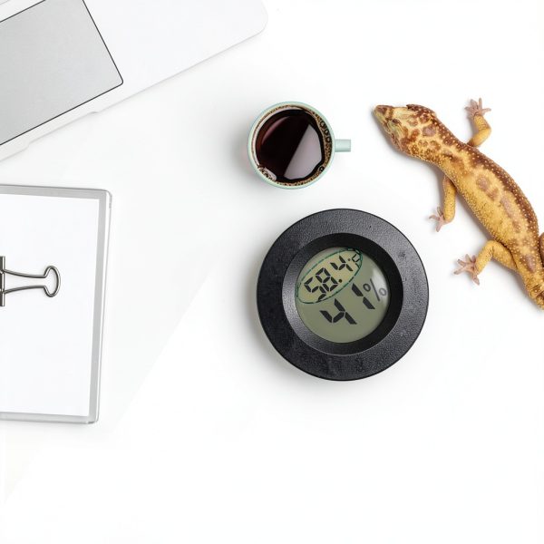 Serundo Auto Reptile Thermometer Hygrometer Digital Tank-3