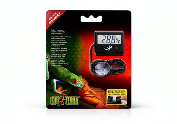 Hagen Terrarium Thermometer Hygrometer Remote Sensors-0