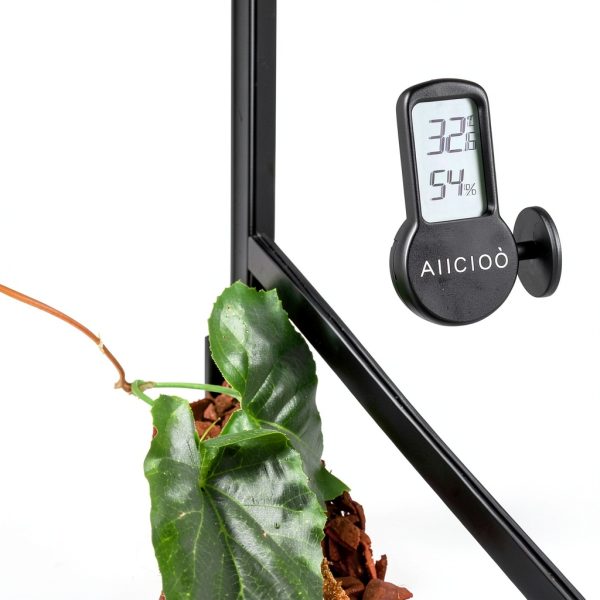 AIICIOO Reptile Thermometer Hygrometer Digital Display-3