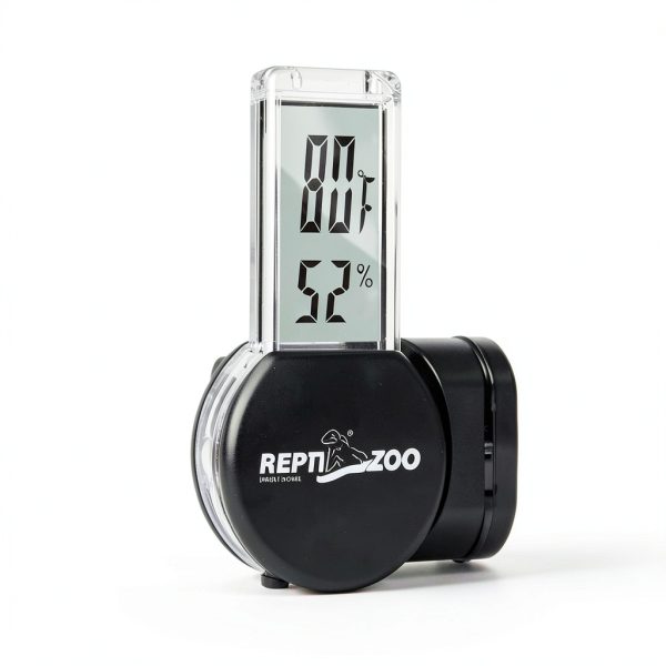 REPTI ZOO Reptile Thermometer Hygrometer Digital LCD Display-2