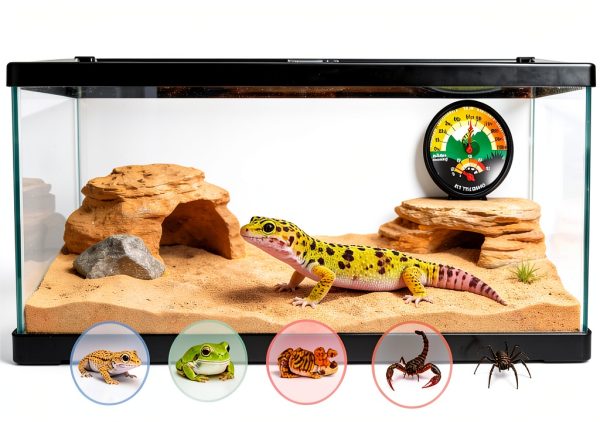 Yaxixi Terrarium Thermometer Hygrometer High Precision Easy-2