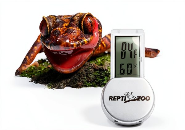 REPTI ZOO Reptile Thermometer Hygrometer 2 in 1 Digital-3