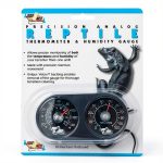 Zoo Med Terrarium Thermometer Humidity Gauge Dual Monitor-0