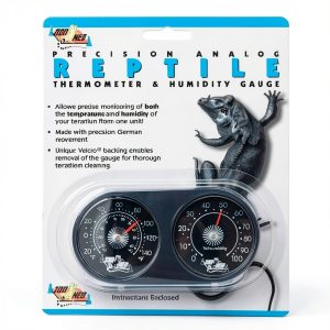 Zoo Med Terrarium Thermometer Humidity Gauge Dual Monitor-0