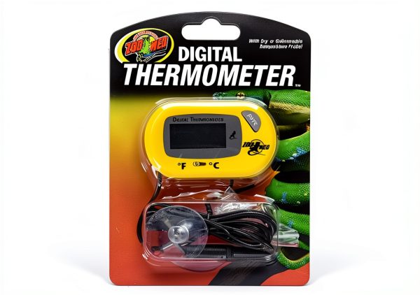 Zoo Med Digital Thermometer Waterproof LCD Terrarium-0