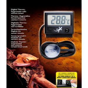 Hagen Digital Thermometer Hygrometer 2 in 1 Remote Sensor-0