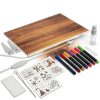 ABCOLED Drawing Board Kids Doodle Glow Light Acrylic-3