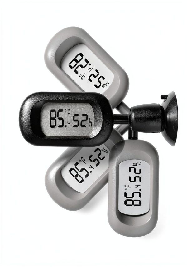 REPTI ZOO Digital Thermo Hygrometer Reptile Terrarium-3