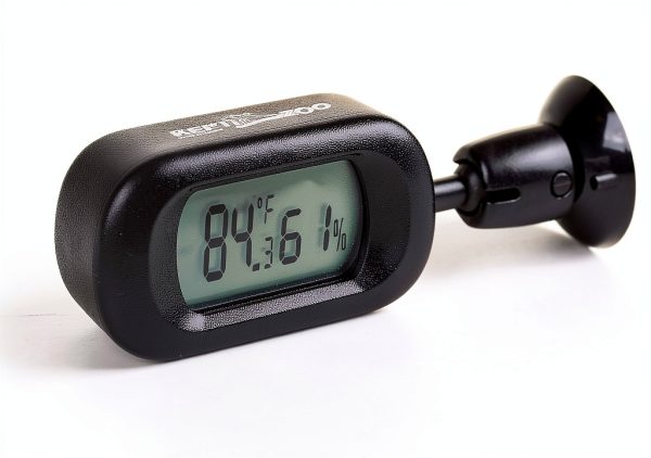 REPTI ZOO Digital Thermo Hygrometer Reptile Terrarium-0
