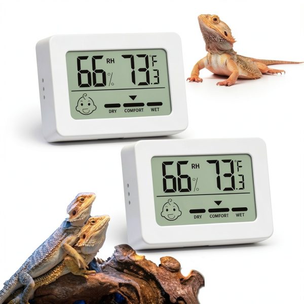 Thlevel Reptile Thermometer Hygrometer Digital Pet Tank-0