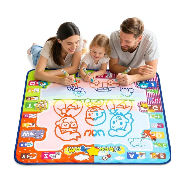 AD-002 Water Doodle Mat Reusable Educational Toy for Kids-4