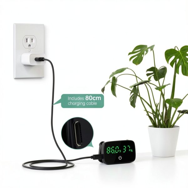 PAIZOO Reptile Thermometer Hygrometer Digital LED Display-3