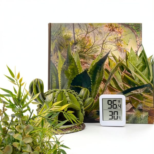 Duedusto Terrarium Thermometer Accurate Temperature Humidity-5