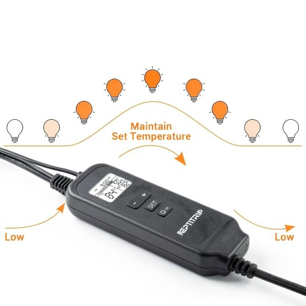 REPTITRIP Reptile Thermostat PID Control Day Night Cycle-3