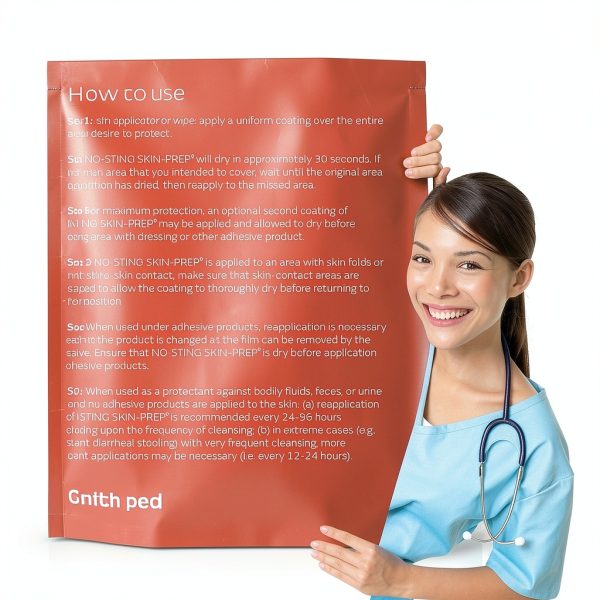 Smith & Nephew No-Sting Skin-Prep Wipes UN59420600 4-Day Barrier-6