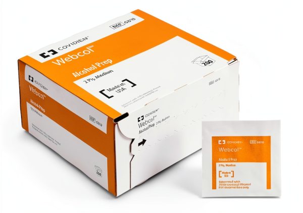 Cardinal Health Isopropyl Alcohol Wipes –70% Alcohol, Diamond‑Embossed-2