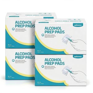 Winner 70% Isopropyl Alcohol Wipes 4x6 Large Medical Grade 200 Count-0