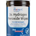 Hydrogen Peroxide Wipes 3 Percent 40 Pack Moisture Lock Pharma C-0