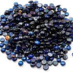 Fire Glass VEVOR 20lb Cobalt Blue 3/4-Inch High-Temp Fireplace Rocks-0