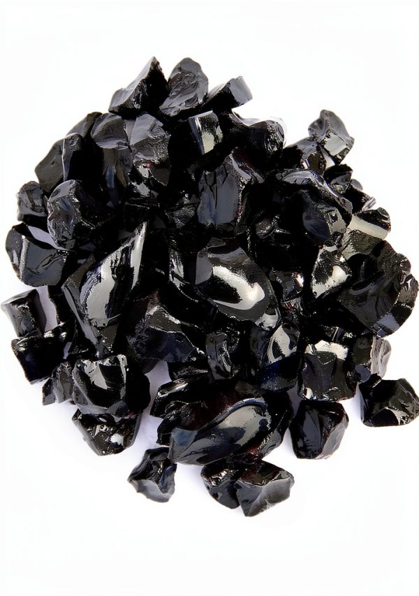 Fire Glass Black 10 lb by AZ Patio Heaters – Extreme Temp for Propane-0