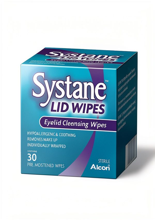 Systane Lid Wipes Eyelid Cleansing Wipes 30 Count Pack of 3-0